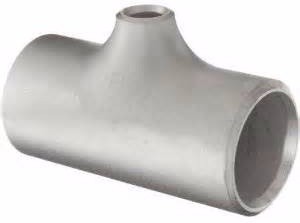 Butt Weiding 4'' STD ASME B16.9 Nickel Alloy Steel Reducer Tee Pipe Fitting WP347