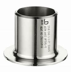 METAL Stub End Using with Lap Joint Flange SS304 Stub Weld Bevel End of the Sleeve