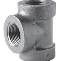Metal ASTM A815 UNS S31803 Duplex Steel Pipe Fitting ASME B16.11 Forged Tee Socket Welded 2