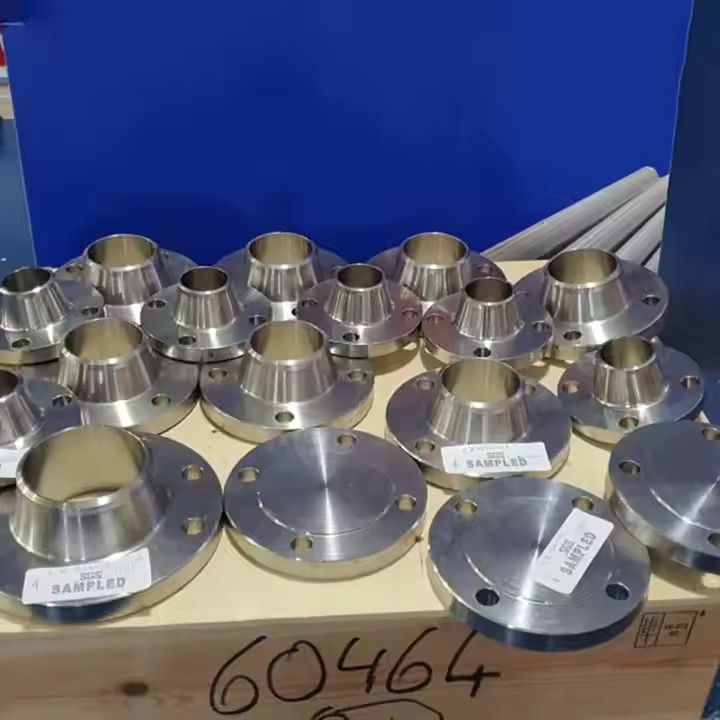 Pipe Flange UNS S30815 (253MA) Stainless Steel 2'' 150LB, 300LBS SCH40 Raised Face Weld Neck Flange