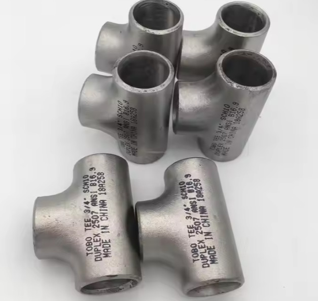 Seamless Stainless Steel Butt Weld Fittings Pipe Tube Fittings Three Way Tee Reducing Tee