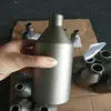 Titanium Alloy Steel Pipe Fittings ASTM B363 Ti Gr7 2'' x 1'' SCH10S x SCH40S Titanium Alloy Swage Nipple