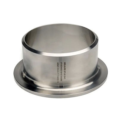 Tempering Heat Treatment Stainless Steel Stub Ends With ISO Certificate