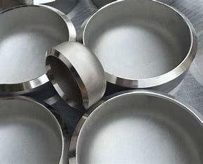 Custom Stainless Steel Pipe Cap With Polished Surface Customized Welded Connection
