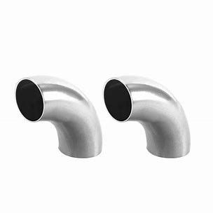 90 Deg Elbow LR BW sch40s Acciaio inossidabile 304 senza cuciture Butt weld Elbow Pipe Fittings