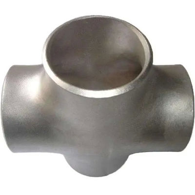 Customized Stainless Steel Ss304 316L 4 Way Pipe Fittings Butt Welding Equal Cross DN20 25 40 65 Eccentricity Cross Tube