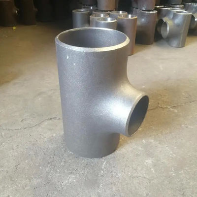 Industrial Grade SS304 316 Butt Weld 3 Way Tee Fittings Stainless Steel Reducing Tee
