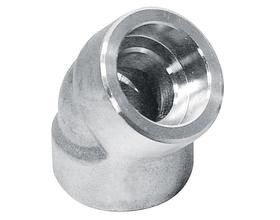 METAL Factory Direct Stainless Steel Socket Welding Elbow Industrial Grade per le connessioni senza saldatura dei tubi Durabilità