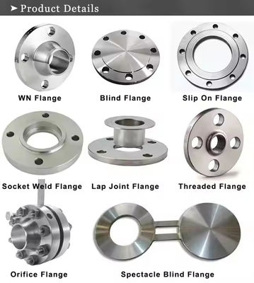 Customized Forged Steel Flanges for Nickel Alloy Super Stainless Steel Materials