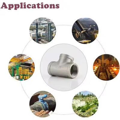 Stainless Steel Tee Super Biphase Materials for High-Performance Pipe Fittings