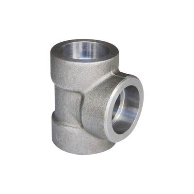 Forged Steel Tee 2000LB-9000LB, Threaded/SW Pipe Fittings, 100% PMI Tested, High Pressure