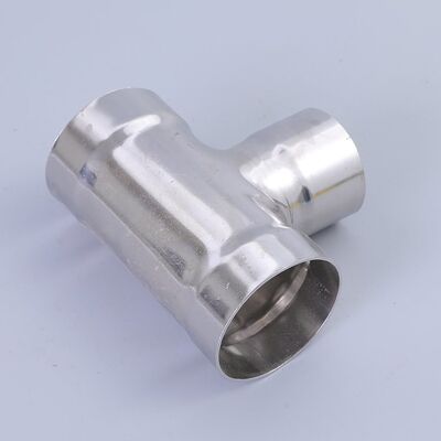 Buona saldabilità Stainless Steel Tee Connector Threaded End Type Durable Pipe Fitting Ideale per sistemi di petrolio, gas e acqua