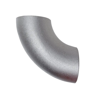 Gomito senza saldatura 90° LR in acciaio inox 304/316, raccordo a saldare a piena penetrazione anticorrosione ASME B16.9 per petrolio/gas