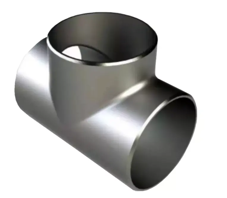 Tee Riduttore a Saldare a Perno 304 316L Acciaio Inossidabile ASTM A403 Tee con Barra ad Alta Pressione