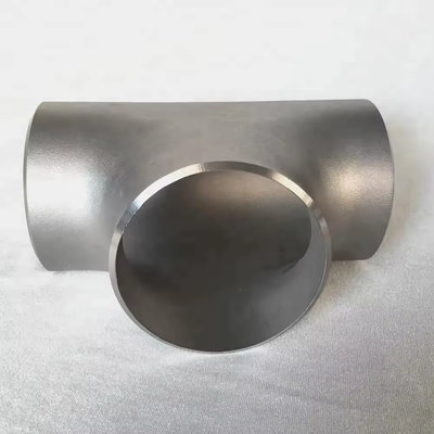 ASME B16.9 Stainless Steel Equal Tee 304/316L Seamless Butt Weld Pipe Fitting 1/2-24 Inch