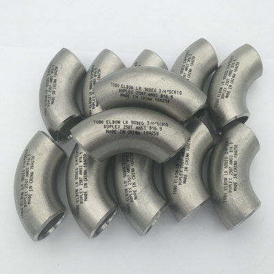 Classe 3000 Butt weld Acciaio inossidabile gomito tubo ad alta pressione montato ASME B16.9