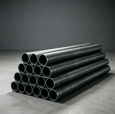 Factory Direct API 5L Gr.B Seamless Carbon Steel Pipe Black Coating Stock