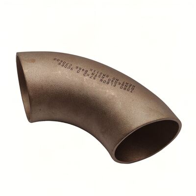 C70600 rame nichel 90 gradi raggio lungo culo saldatura gomito CuNi 90/10 tubi di acqua marina