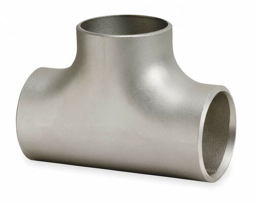 C70600 Rame Nickel Equal Tee Butt Saldatura Tubo Fitting CuNi 90/10 Acqua di mare Marino Construzione senza soluzione di continuità
