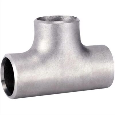 C70600 Rame Nickel Equal Tee Butt Saldatura Tubo Fitting CuNi 90/10 Acqua di mare Marino Construzione senza soluzione di continuità