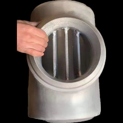 ASTM A420 WPL6 Carbon Steel Butt Welding Barred Tee 6"X 6" SCH40